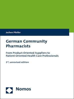 cover image of German Community Pharmacists